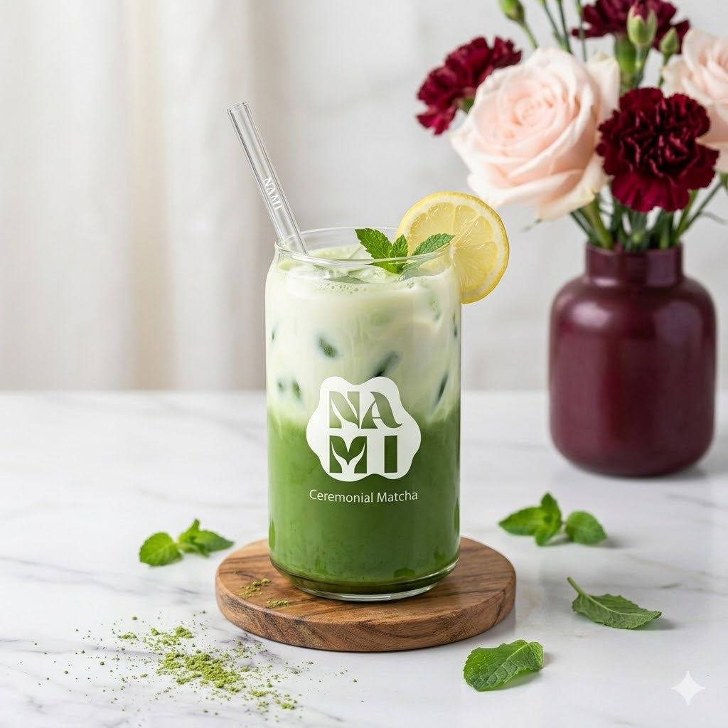 Vanilla Matcha Latte (Froid)